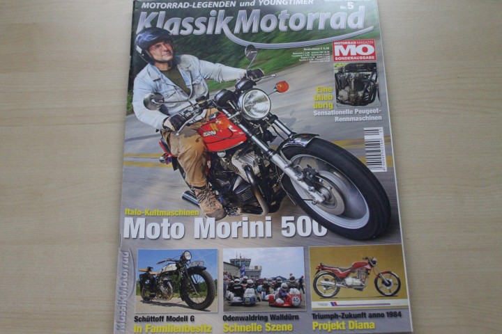 Deckblatt MO Klassik Motorrad (05/2011)